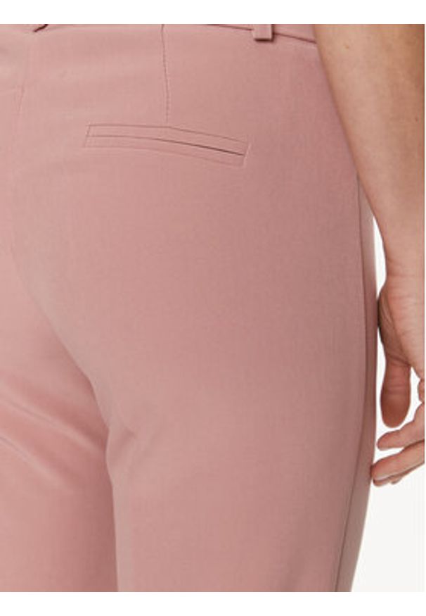 Maryley Spodnie materiałowe 24EB52Z/43BH Różowy Regular Fit. Kolor: różowy. Materiał: syntetyk