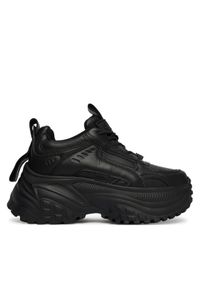 Buffalo Sneakersy Turbo One 1636744 Czarny. Kolor: czarny. Materiał: materiał #1