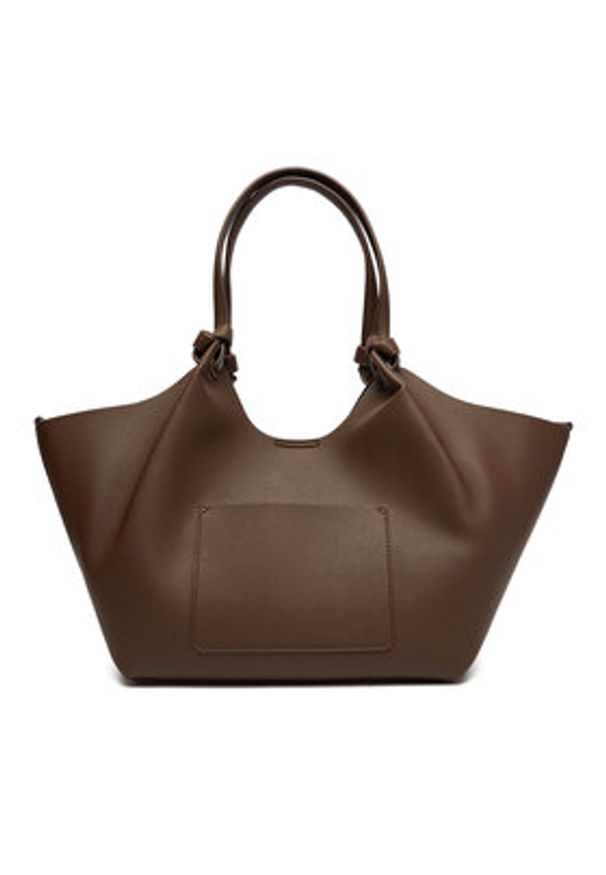 DKNY Torebka R42BAE49 Brązowy. Kolor: brązowy. Materiał: skórzane