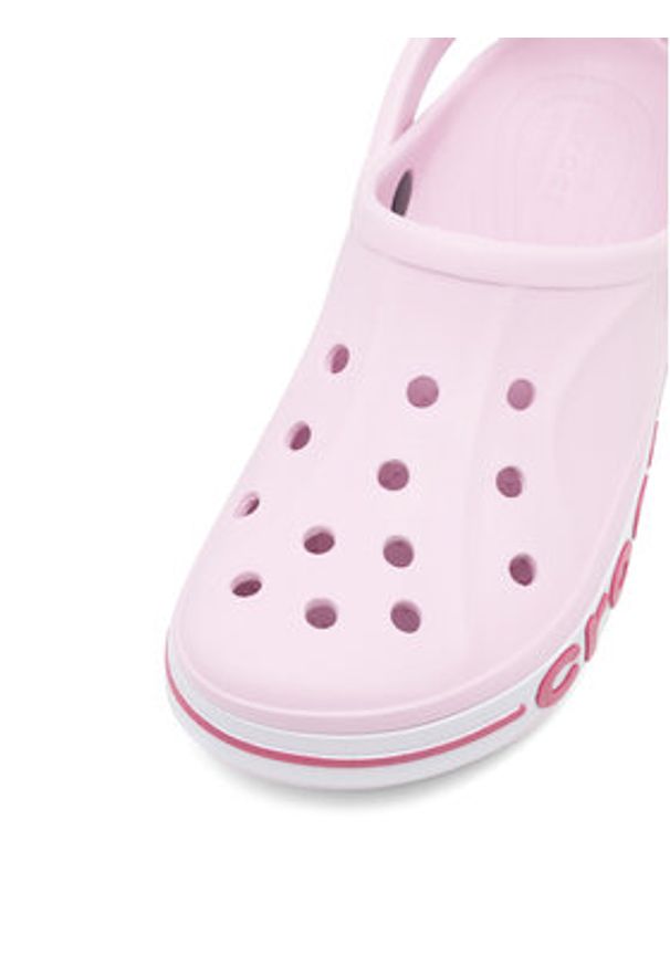 Crocs Klapki BAYABAND CLOG 205089-6TG Różowy. Kolor: różowy. Materiał: syntetyk, materiał