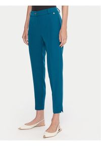 Maryley Spodnie materiałowe 25IB52Z/M17/43LK Turkusowy Regular Fit. Kolor: turkusowy. Materiał: syntetyk #1