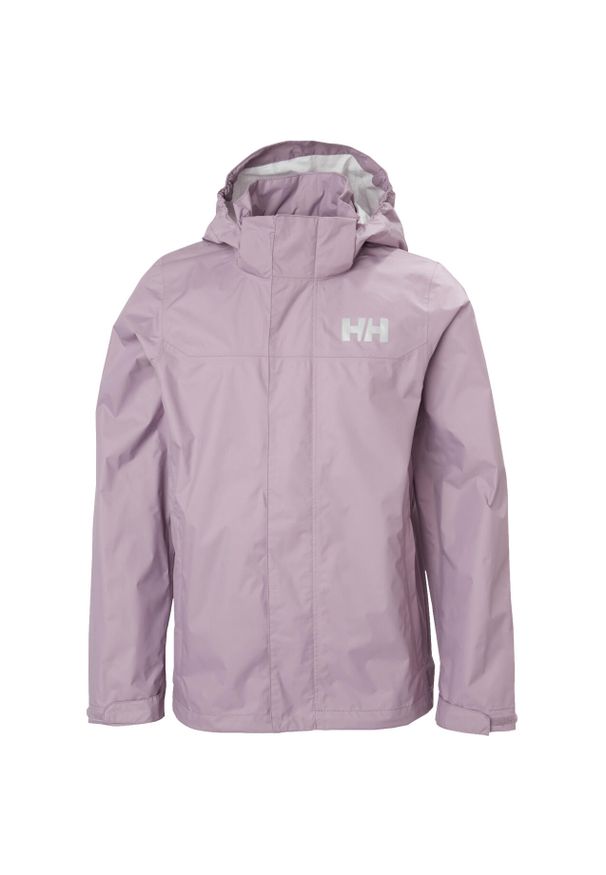 Dziecięca kurtka wodoodporna Helly Hansen Loke 2.0. Kolor: fioletowy