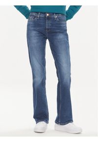 Tommy Jeans Jeansy Maddie DW0DW17610 Niebieski Straight Fit. Kolor: niebieski
