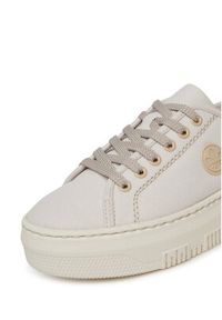 Rieker Sneakersy M1926-80 Biały. Kolor: biały. Materiał: materiał #7
