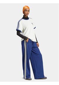 Adidas - adidas T-Shirt 3-Stripes IT9842 Biały Loose Fit. Kolor: biały. Materiał: bawełna #4