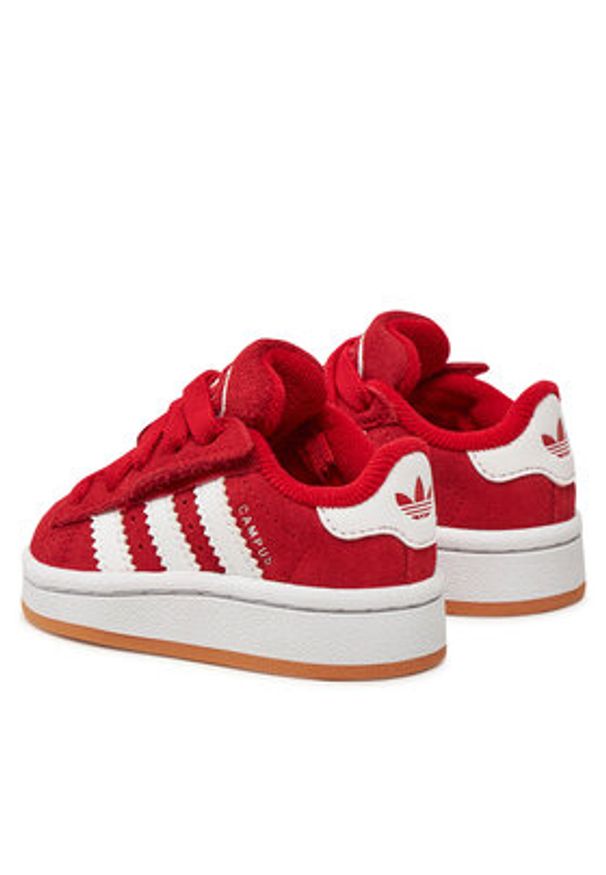 Adidas - adidas Sneakersy Campus 00s Cf El I JI4336 Czerwony. Kolor: czerwony. Materiał: zamsz, skóra. Model: Adidas Campus