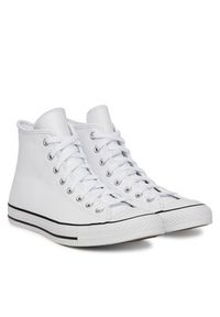 Converse Trampki Chuck Taylor All Star Leather A10554C Biały. Kolor: biały. Materiał: skóra #2