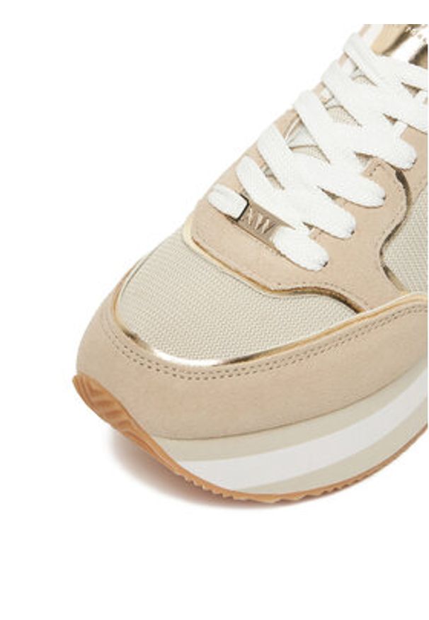 Nine West Sneakersy SS25-3C093 Beżowy. Kolor: beżowy. Materiał: materiał