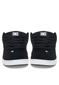 DC Sneakersy NET 302361-BLW Czarny. Kolor: czarny. Materiał: materiał #7
