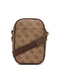 Guess Saszetka HMMILO P5425 Brązowy. Kolor: brązowy. Materiał: skóra #5