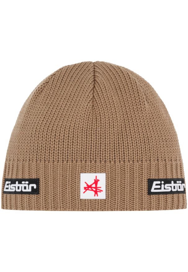 Czapka Eisbar Trop MÜ SA. Kolor: brązowy. Materiał: wełna. Styl: sportowy