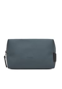Rains Kosmetyczka Wash Bag 15580 Szary. Kolor: szary. Materiał: materiał
