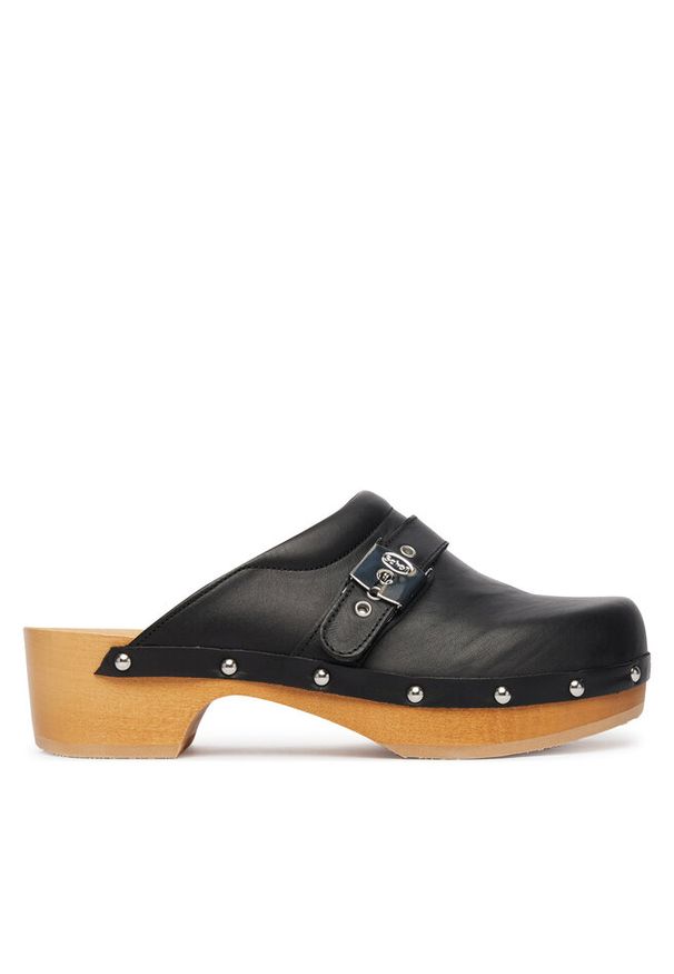 Klapki Scholl. Kolor: czarny