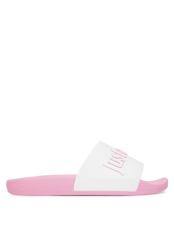 Just Cavalli Klapki 80RA3SZ1 ZSE50 Różowy. Kolor: różowy. Materiał: syntetyk