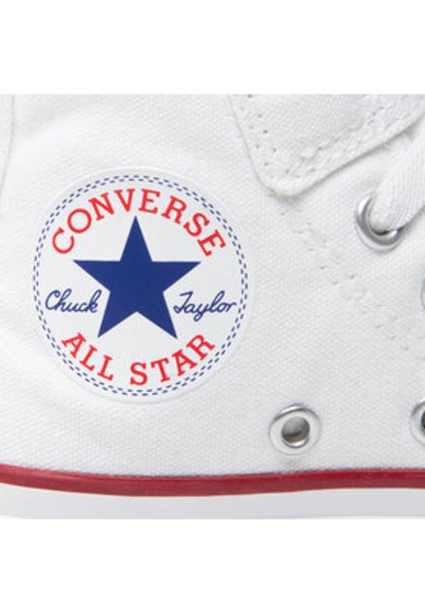 Converse Trampki Chuck Taylor All Star 1V Hi 372884C Biały. Kolor: biały. Materiał: materiał
