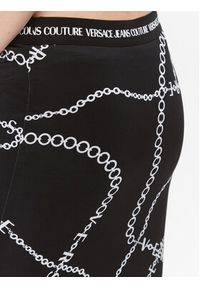Versace Jeans Couture Spódnica ołówkowa 75HAE8A6 Czarny Slim Fit. Kolor: czarny. Materiał: wiskoza #2