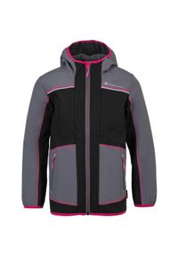 ALPINE PRO - Kurtka Softshell dla Dzieci Alpine Pro Stormo 2 - Wiatroodporna i Oddychająca. Kolor: zielony. Materiał: softshell. Styl: sportowy