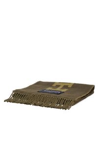 TOMMY HILFIGER - Tommy Hilfiger Szalik AM0AM12838 Zielony. Kolor: zielony. Materiał: wełna #3