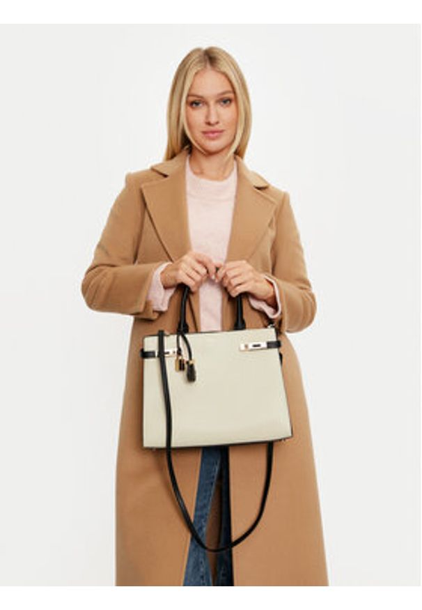 Aldo Torebka 13723415 Écru. Materiał: skórzane