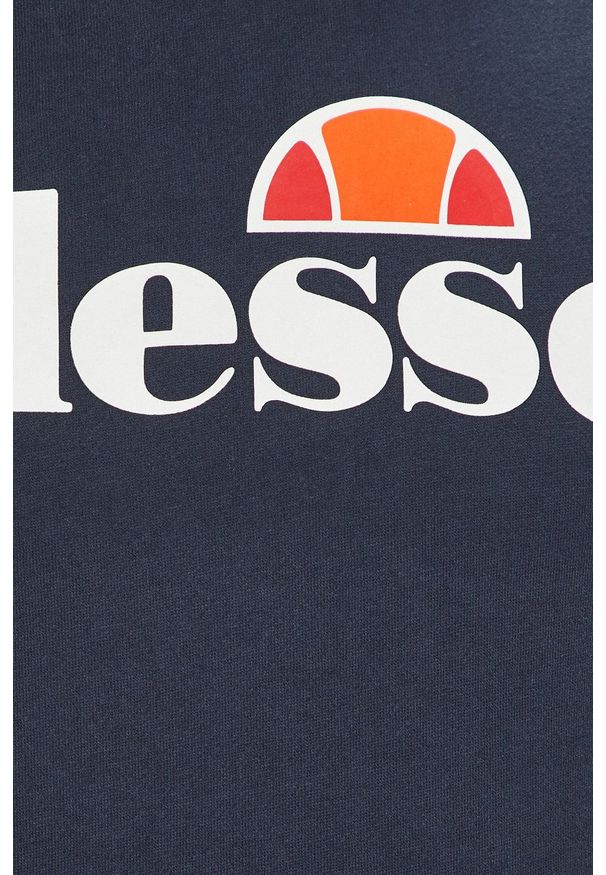 Ellesse - Bluza. Okazja: na co dzień. Kolor: niebieski. Wzór: nadruk. Styl: casual