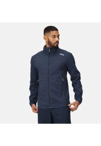 Regatta - Polar turystyczny męski Torrens. Kolor: niebieski. Materiał: poliester, polar. Sport: turystyka piesza