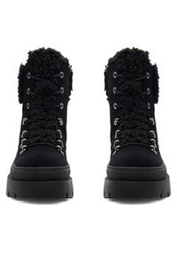 DeeZee Botki QUEENIE WS6151-03 Czarny. Kolor: czarny. Materiał: materiał