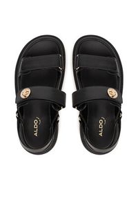 Aldo Sandały Linette 13836282 Czarny. Kolor: czarny. Materiał: skóra #3