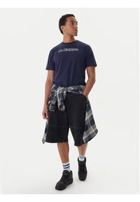 Kappa T-Shirt Feddu 311H7HW Granatowy Regular Fit. Kolor: niebieski. Materiał: bawełna #3