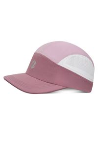 SIROKO - Pięciopanelowa sportowa czapka z daszkiem Fitness Siroko Sprint Lavender Lilac. Kolor: różowy. Materiał: tkanina. Styl: sportowy #1