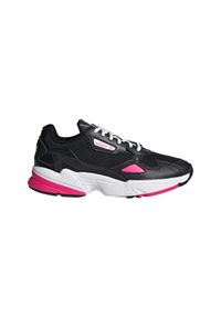 Adidas - Buty do chodzenia damskie, adidas Originals Falcon W. Kolor: wielokolorowy, różowy, czarny. Sport: turystyka piesza