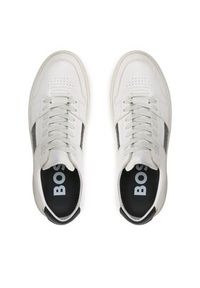 BOSS - Boss Sneakersy 50495815 Biały. Kolor: biały. Materiał: skóra