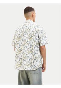 Jack & Jones Koszula Joshua 12271089 Écru Wide Fit. Kolor: kremowy. Materiał: bawełna #7
