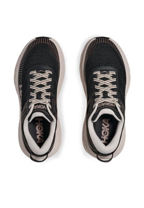 HOKA - Hoka Buty do biegania Bondi 7 1110519 Czarny. Kolor: czarny. Materiał: materiał