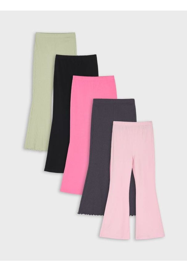 Sinsay - Legginsy flare 5 pack - wielobarwny
