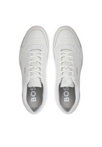 BOSS Sneakersy Titanium SL 50536525 Biały. Kolor: biały. Materiał: skóra #4