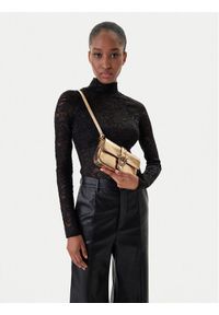 Pinko - PINKO Torebka Love One Slouchy Baby AI 25-26 PCPL 105353 A2WD Złoty. Kolor: złoty. Materiał: skórzane #1