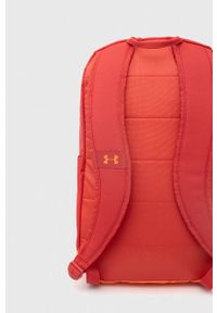 Under Armour plecak kolor czerwony duży z nadrukiem 1362365-408. Kolor: czerwony. Wzór: nadruk #4