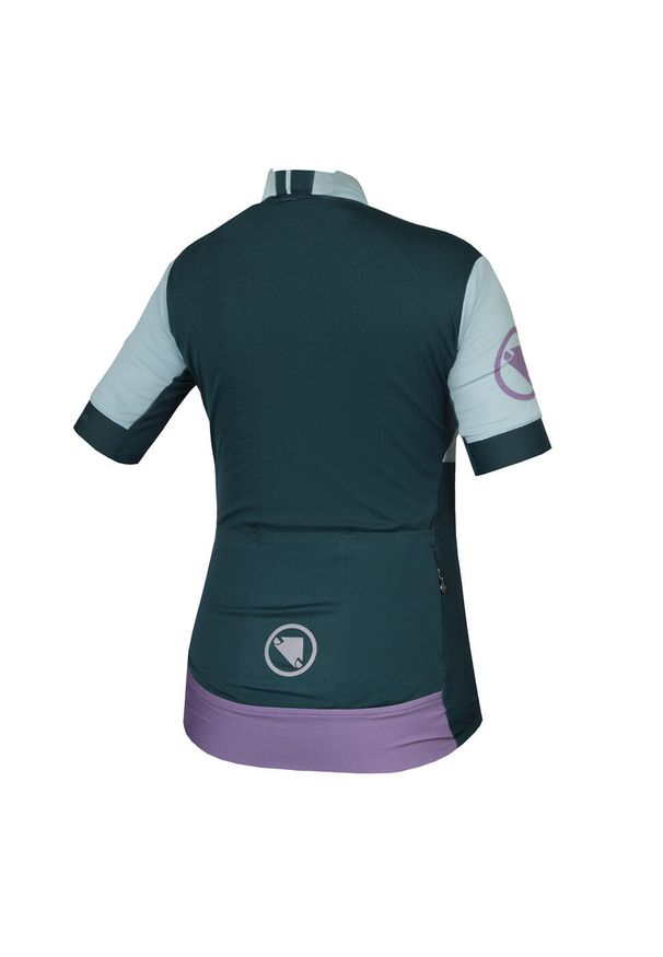 ENDURA - Koszulka rowerowa damska Endura FS260 Print W. Kolor: fioletowy, niebieski, wielokolorowy. Wzór: nadruk. Sport: kolarstwo
