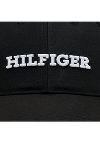 TOMMY HILFIGER - Tommy Hilfiger Czapka z daszkiem Monotype AM0AM12043 Czarny. Kolor: czarny. Materiał: syntetyk #3