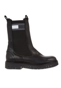 Tommy Jeans Sztyblety Tjw Warmlined Chelsea Boot EN0EN02313 Czarny. Kolor: czarny. Materiał: skóra