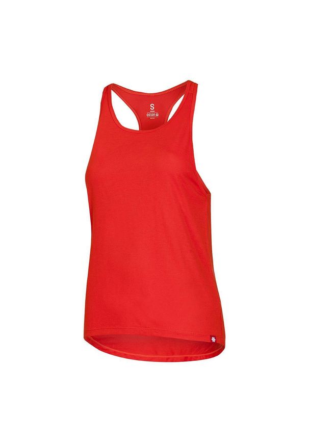 OCUN - Biustonosz dla kobiet Ocun Fiona orange. Kolor: pomarańczowy. Sport: wspinaczka, turystyka piesza