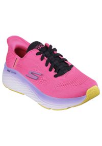 skechers - Trenerzy damscy Skechers Max Cushioning Elite 2.0. Kolor: różowy. Materiał: materiał, syntetyk, tkanina #2