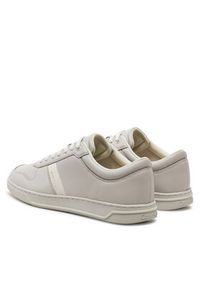Calvin Klein Sneakersy Low Top Lace Up Logo HM0HM01491 Szary. Kolor: szary. Materiał: skóra #4