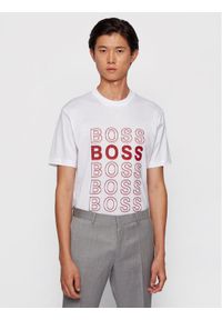 BOSS - Boss T-Shirt Tiburt 204 50442115 Biały Regular Fit. Kolor: biały. Materiał: bawełna #1