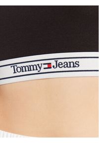 Tommy Jeans Top Logo DW0DW14892 Czarny Slim Fit. Kolor: czarny. Materiał: bawełna #5