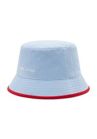 Tommy Jeans Kapelusz Tjw Item Reversible Bucket Hat AW0AW11856 Niebieski. Kolor: niebieski. Materiał: materiał #2