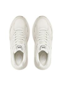 MICHAEL Michael Kors Sneakersy Leo Trainer 43F4LEFS1A Biały. Kolor: biały. Materiał: materiał