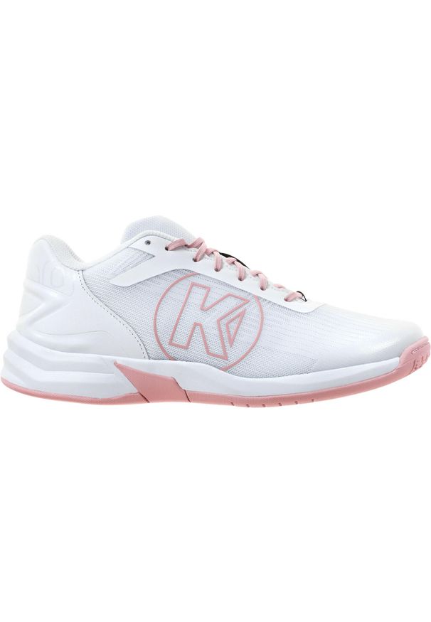 KEMPA - Buty halowe damskie Kempa Attack 2.0. Kolor: biały, różowy, wielokolorowy. Sport: piłka ręczna, fitness