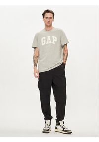 GAP - Gap T-Shirt 471777-06 Szary Regular Fit. Kolor: szary. Materiał: bawełna #5
