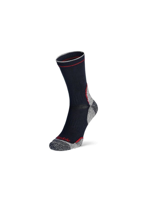 BRIDGEDALE - Skarpety do trekkingu Bridgedale Hike Mid Merino P Boot. Kolor: niebieski. Sport: turystyka piesza